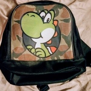 Mini Yoshi (Nintendo Mario Bros) Mesh Backpack